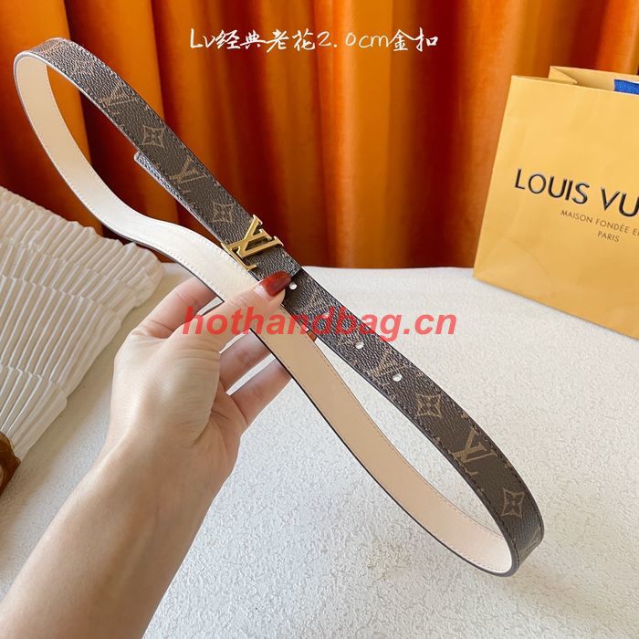 Louis Vuitton Belt 20MM LVB00060 Louis Vuitton Belt 20MM LVB00060